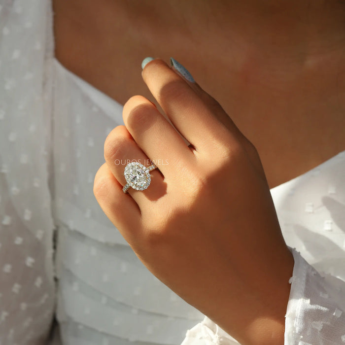 2.4 Carat 14K Rose Gold Classic Halo Diamond Engagement Ring with a 2 Carat  Black Diamond Center (Heirloom Quality) | Amazon.com